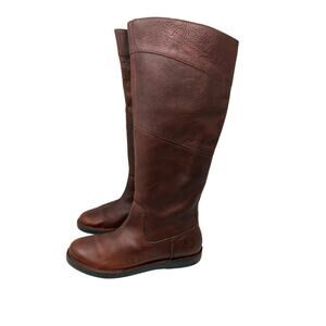 Timberland Earthkeepers Cabots Brown Leather Knee High Boots Women's 9